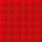 Seamless red padded upholstery vector pattern texture