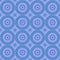 Seamless regular circles pattern blue purple