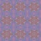 Seamless regular stars pattern purple blue violet brown