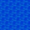 Seamless regular wavy pattern turquoise dark blue