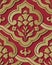 Seamless relief sculpture decoration retro pattern Chinese gold