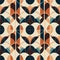 Seamless Repeatable Abstract Geometric Pattern - Retro Wallpaper AI generated