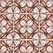 Seamless Repeatable Abstract Geometrical Art Deco Pattern Generative AI