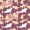 Seamless Repeatable Pattern of Shark Predator