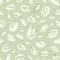 Seamless repeatable pistachio pattern with open nuts and whole pistaches with shells. Monochrome design of endless