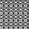 The seamless repeating geometrical pattern on the Arab subject