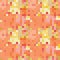 Seamless repeating mosaic colored background