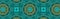 Seamless Repeating Pattern Tile Gold Teal