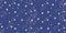 Seamless repeating space pattern on a dark blue background. Stars, comets and rockets. Children's background for