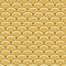 Seamless retro background in modern ikat pattern