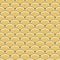 Seamless retro background in modern ikat pattern