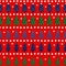 Seamless retro Christmas pattern - varied Xmas trees, stars and snowflakes.