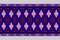 Seamless retro ethnic tribal fabric pattern in blue and red tones, for apparel and fashion products pattern