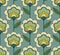 Seamless retro floral pattern