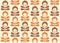 Seamless retro pattern