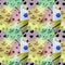 Seamless retro pattern