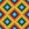 Seamless rhombus mesh pattern