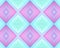 Seamless Rhombus Pattern. Watercolor Aztec