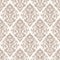 Seamless rich damask pattern with paisley