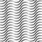 Seamless ripple pattern. Repeating vector texture. Striped waves. Graphic background.