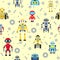 Seamless robots pattern