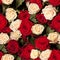 Seamless roses background