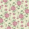 Seamless roses pattern