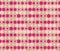 Seamless rows of dots with halftone effect. Bubbles pattern