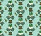 Seamless Saint Patricks pattern