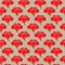 Seamless sakura flower pattern. Japanese ornament. Spring flowers on a gray background.