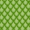 Seamless scale pattern in green colors