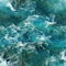 Seamless seawater texture with foam