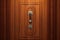 Seamless Security: Digital Locking on Wood Door with Digital Gateway (AI Generated)