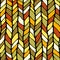 Seamless sennit pattern. Vector multicolored texture