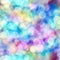 Seamless seventies tie dye bokeh texture. Hippie summer repeat background with ink dyed effect.