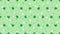 Seamless shamrock pattern in green spring colors