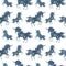 Seamless Shining Holographic Stickers Pattern
