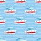 Seamless ships pattern