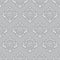 Seamless silver rich damask wallpaper