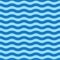 Seamless simple blue wave pattern