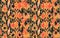 Seamless Snake Animal Skin Pattern Vector. Snake leather design for textile fabric print. Phyton cobra leather pattern