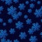 Seamless Snowflake Pattern