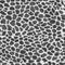 Seamless snowy leopard, ocelot or wild cat fur pattern print