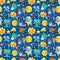 Seamless space pattern