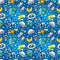 Seamless space pattern