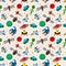 Seamless space pattern