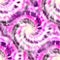 Seamless spiral tie dye pattern for surface design print