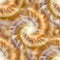 Seamless spiral tie dye pattern for surface design print