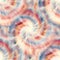 Seamless spiral tie dye pattern for surface design print