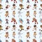 Seamless sport pattern